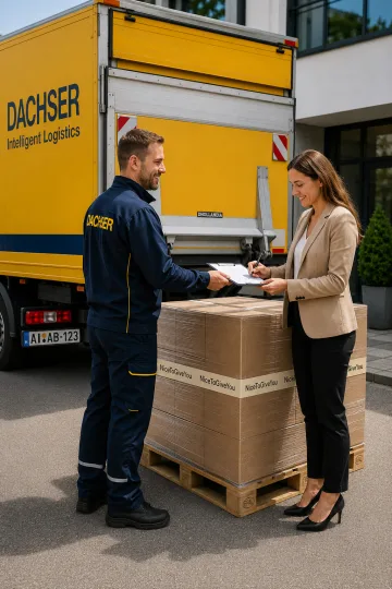 Raklapos céges kiszállítás