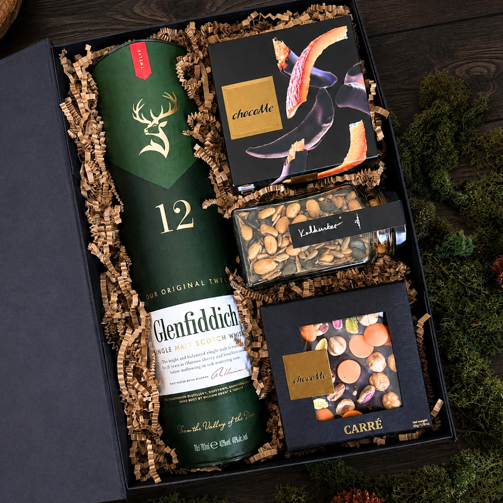Exkluzív whisky ajándékcsomag