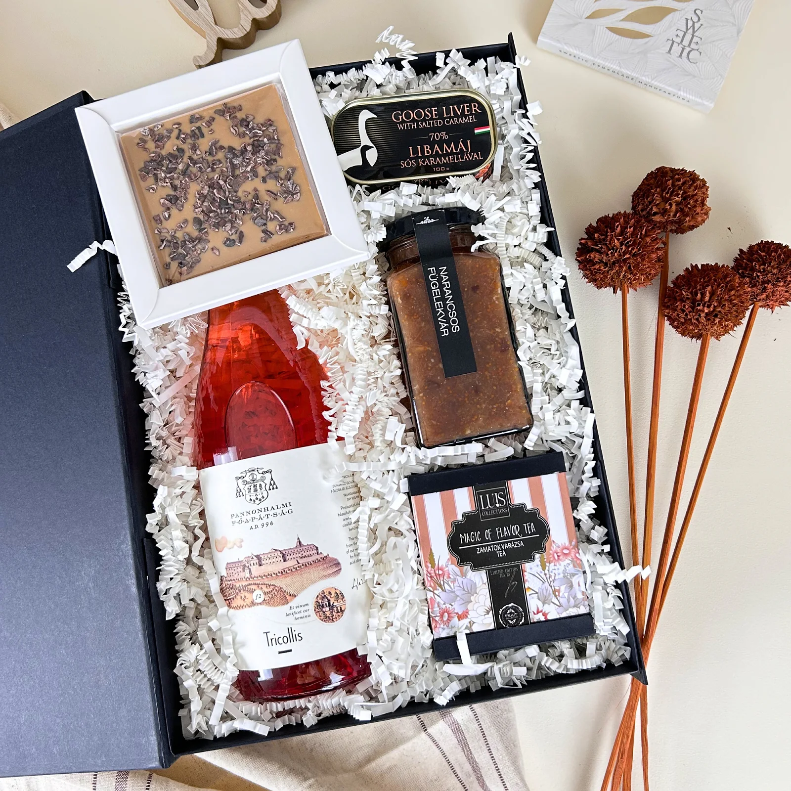 Gourmet kedvesség - Rosé ajándékcsomag